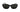 Sunglasses Black Onyx Front view, Grey lenses