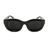 Sunglasses Black Onyx Front view, Grey lenses