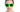 Sunglasses Fern Green Model view, Brown gradient lenses