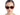Sunglasses Chocolate Martini Brown & Veiled Pink Model view, Brown lenses