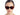Semi-Translucent Sunglasses Havana Tortoise Model view, Brown lenses