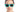 Sunglasses Pool Green & Valiant Poppy Red Model view, Grey lenses