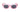 Translucent Sunglasses Orchid Pink Front view, Grey lenses